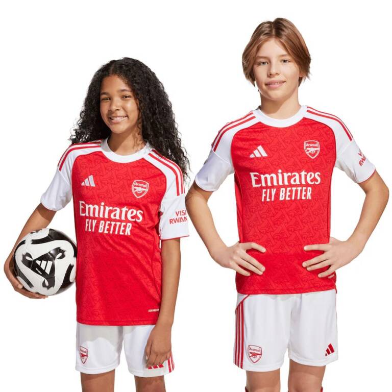 Maillot + Short Enfant Arsenal Domicile 2025 2026