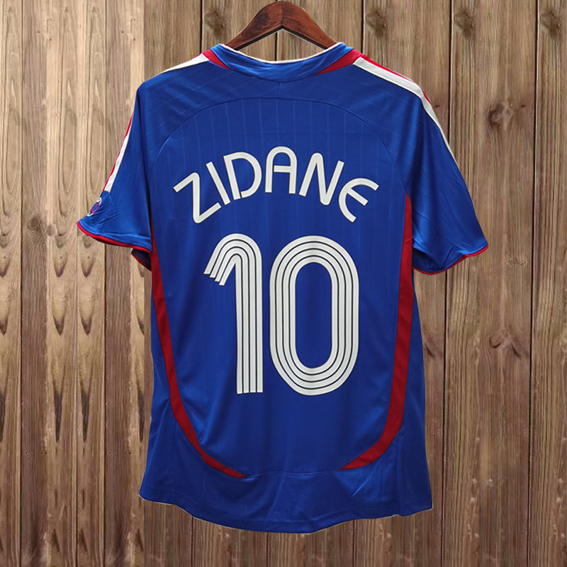 Maillot France Domicile 2006 Zidane