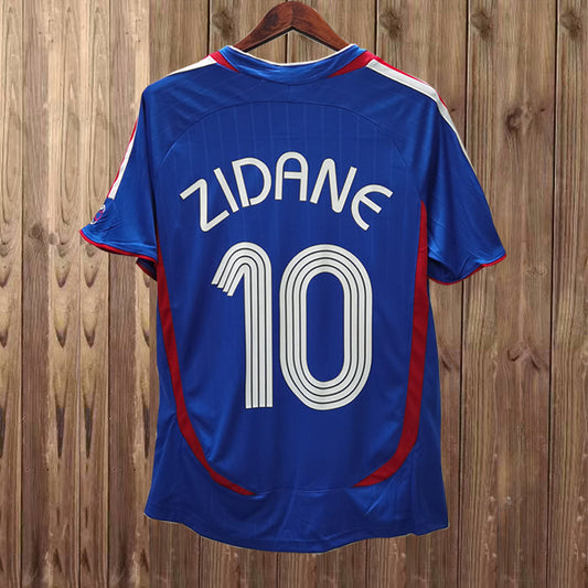 Maillot France Domicile 2006 Zidane