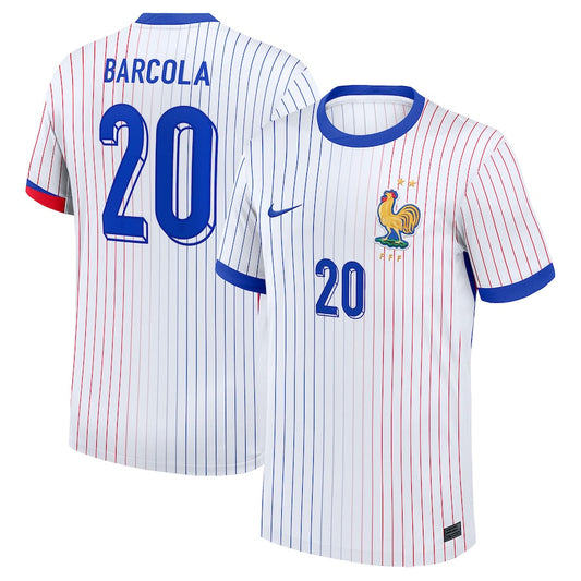Maillot France Extérieur 2024 2025 Barcola
