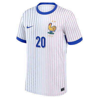 Maillot France Extérieur 2024 2025 Barcola