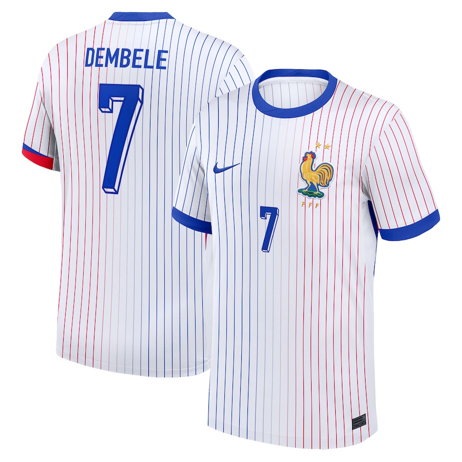 Maillot France Extérieur 2024 2025 Dembele
