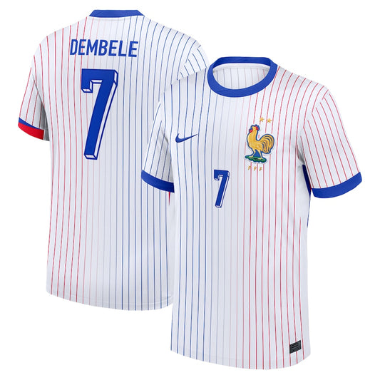 Maillot France Extérieur 2024 2025 Dembele