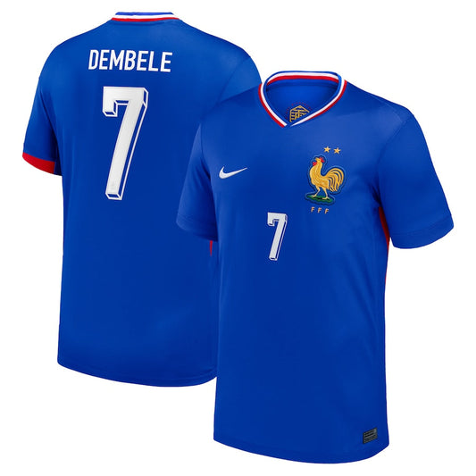 Maillot France Domicile 2024 2025 Dembele
