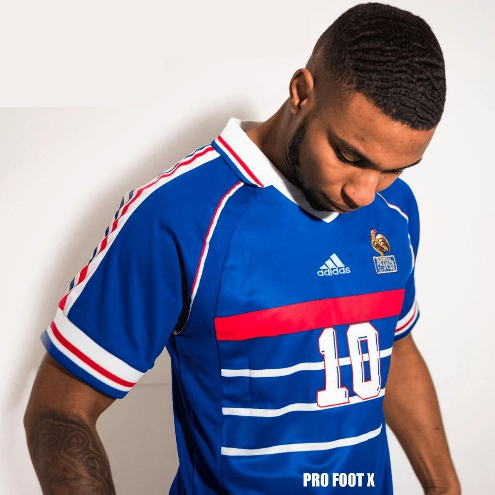 Maillot France Domicile 1998 Zidane