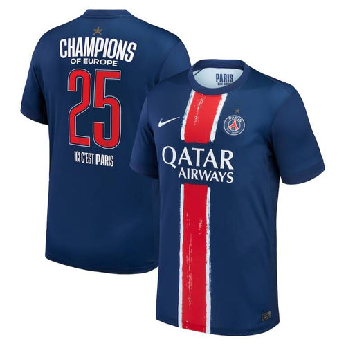Maillot Enfant PSG Champions d'Europe 2025 1 Étoile