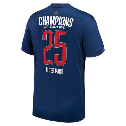 Maillot Enfant PSG Champions d'Europe 2025 1 Étoile