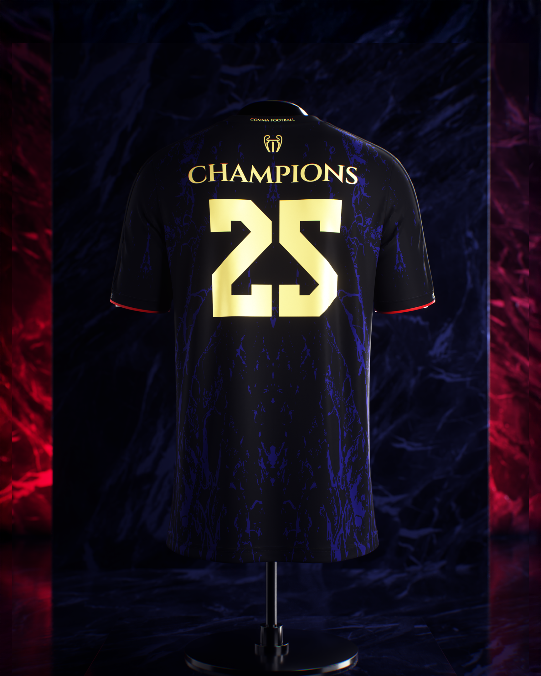 The Parisians (2025 European Champions) Away Jersey