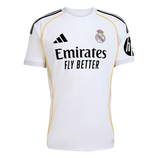 Real Madrid Maillot Domicile 25/26 Blanc Homme