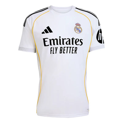 Real Madrid Maillot Domicile 25/26 Blanc Homme