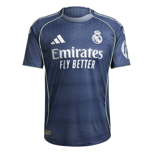 Real Madrid Maillot Extérieur Authentique Homme 25/26 Bleu Marine