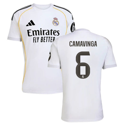 Maillot Real Madrid Domicile 2025 2026 Camavinga