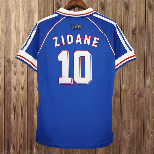 Maillot France Domicile 1998 Zidane