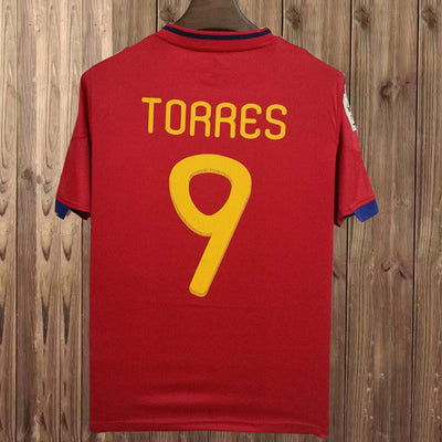 Maillot Espagne Domicile 2010 Vintage